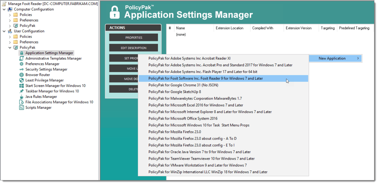 File Association Manager for PDF Options