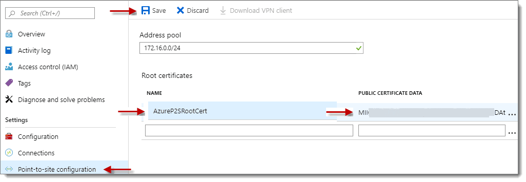 Add name for root certificate