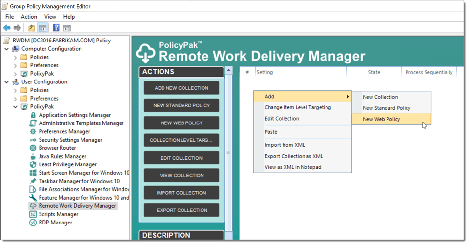 Remote Work Delivery Manager Screenshot